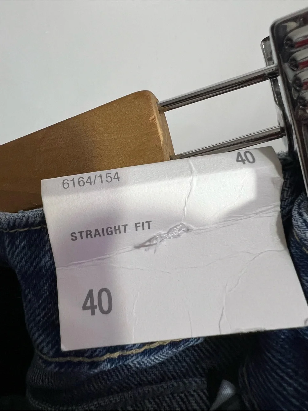 NWT Zara Blue High Rise Straight Leg Ankle Jeans Rigid Denim size 8